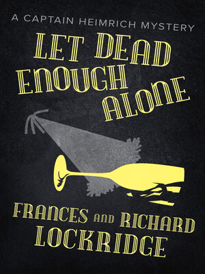 cover image of Let Dead Enough Alone